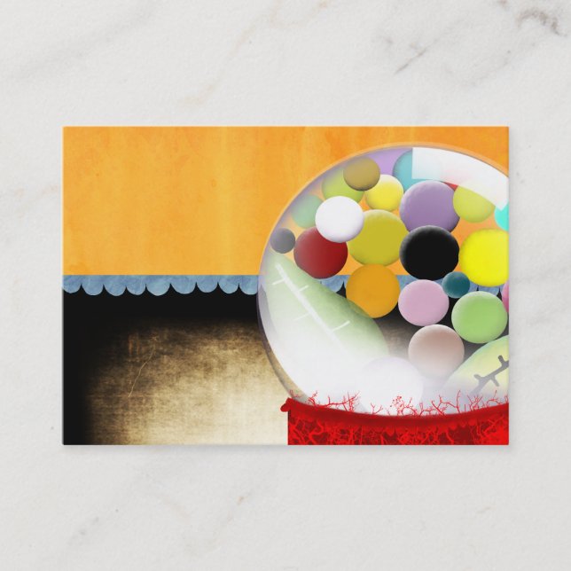 Bubble gum Business Card (Front)