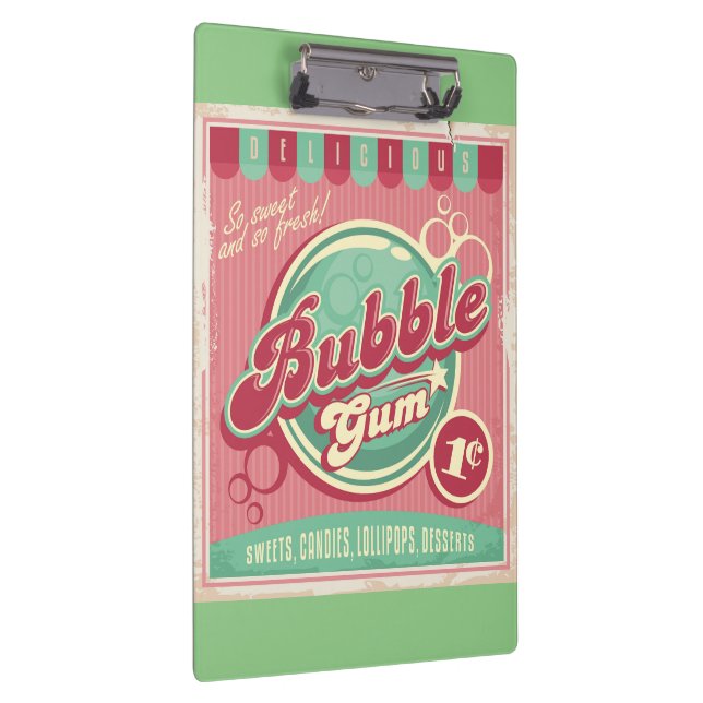 Bubble Gum Clipboard (Right)
