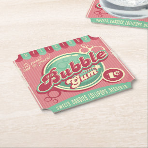 Bubble Gum Coasters