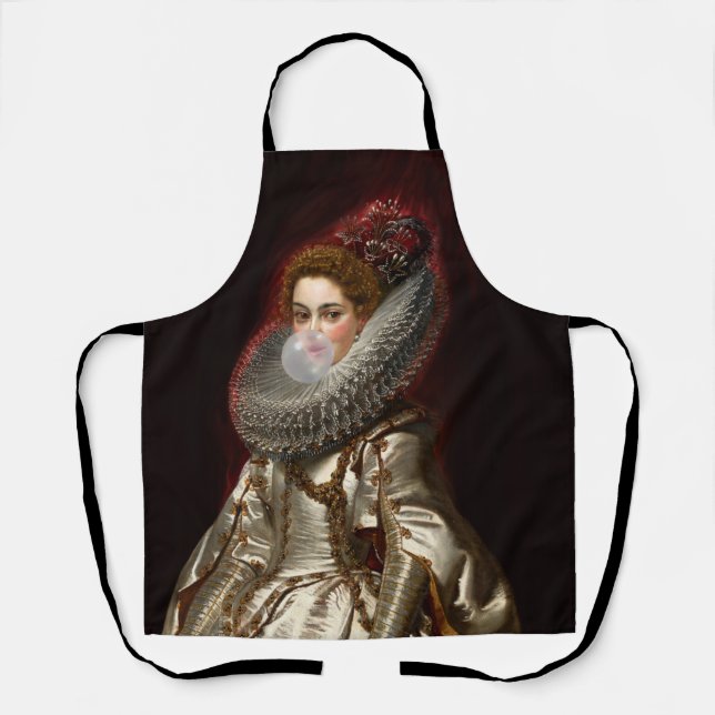 Bubble gum Diva Marchesa Apron (Front)