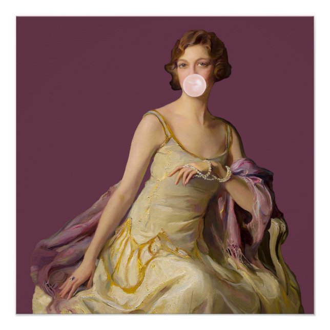 Bubble gum Diva Poster (Front)