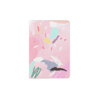 Bubble Gum Doodle Passport Cover