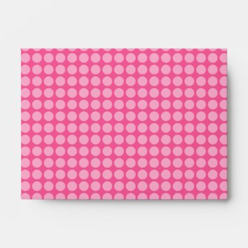 Bubble Gum Dots Envelope by pinkgifts4you at Zazzle