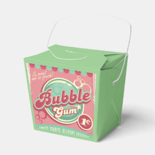 Bubble Gum Favor Box