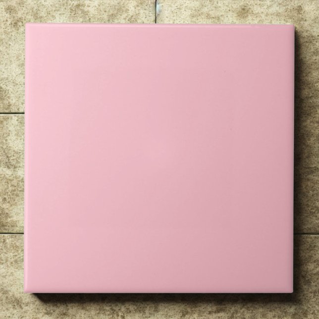 Bubble Gum #ffc1cc Sweet Pink Accent Ceramic Tile (Creator Uploaded)