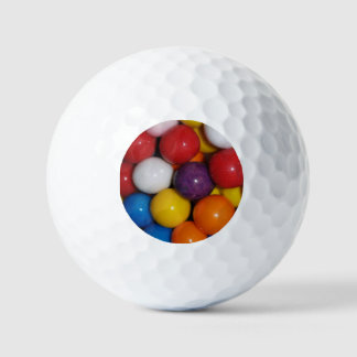 Bubble Gum Golf Balls