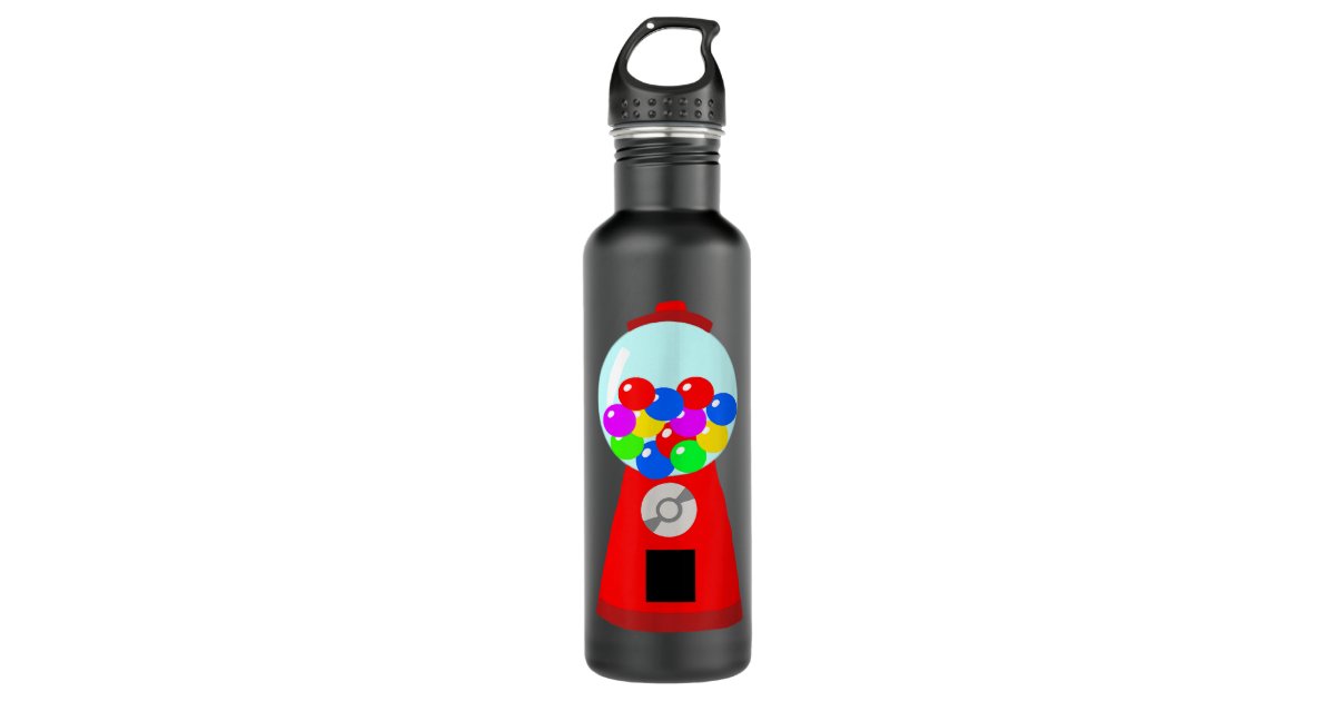 Vacuum Flask Bubble Gum Iron Water Bottle 24 oz