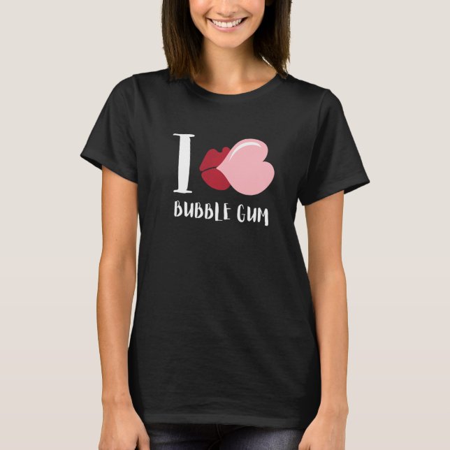Bubble Gum Gumball Sweet Candy Machine Bubblegum   T-Shirt (Front)