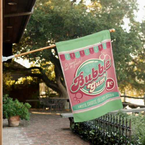 Bubble Gum House Flag