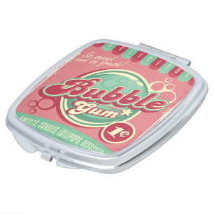 Bubble Gum Mirror Compact