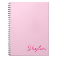 Bubble Gum Pink Hot Pink Custom Cursive Name