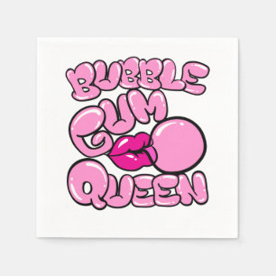 Bubble Gum Queen Bubblegum Napkins