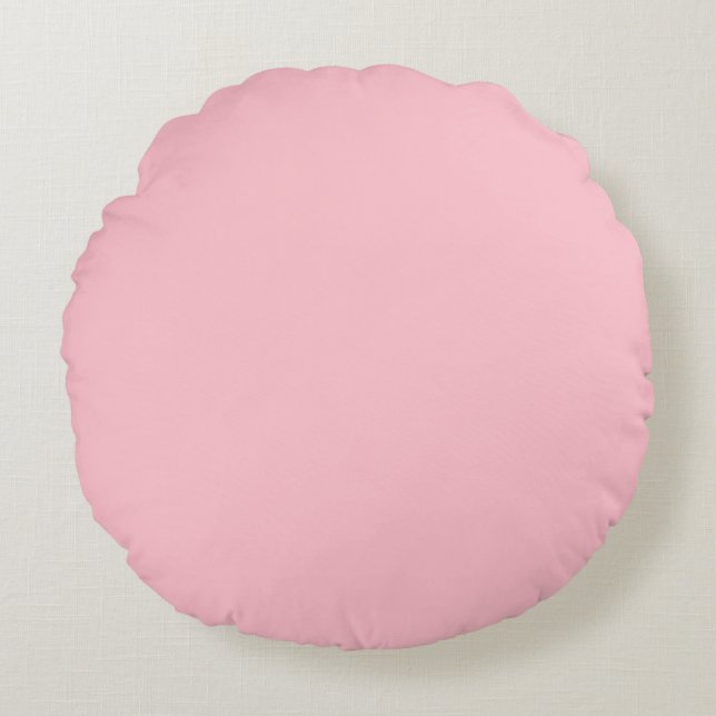 Bubble Gum Round Pillow (Front)
