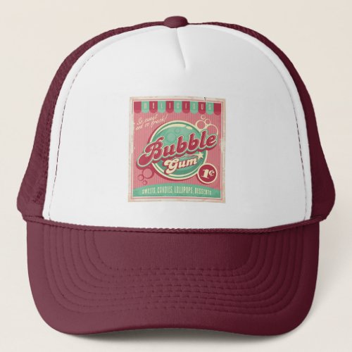 Bubble Gum Trucker Hat