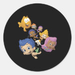 Bubble Guppies Full Cast Swimming Portrait Classic Round Sticker