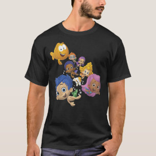 Bubble Guppies Full Cast Swimming Portrait Essent T-Shirt