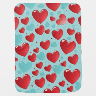 Bubble Hearts blankie | d.jemmes Baby Blanket
