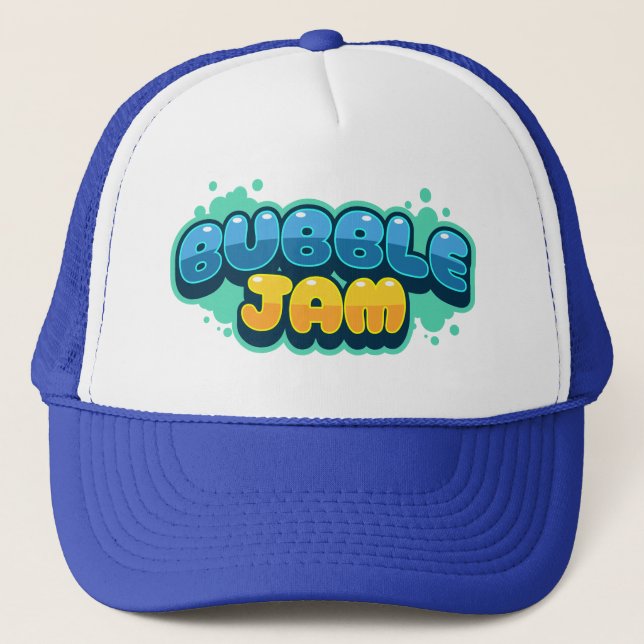 Bubble Jam Baseball / Trucker Hat (Front)