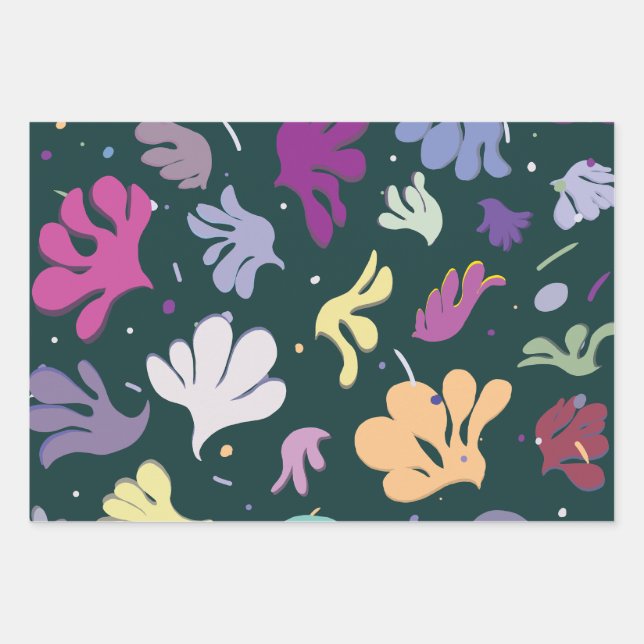 Bubble Joy  Wrapping Paper Sheets (Front 3)