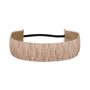 Bubble Knit Stitch Pattern by Shirley Taylor Athletic Headband