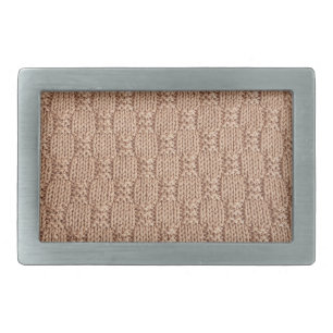 Bubble Knit Stitch Pattern by Shirley Taylor Belt Buckle