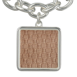 Bubble Knit Stitch Pattern by Shirley Taylor Bracelet