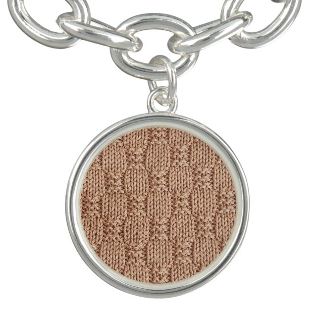 Bubble Knit Stitch Pattern by Shirley Taylor Bracelet (Design)