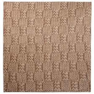 Bubble Knit Stitch Pattern by Shirley Taylor Cloth Napkin