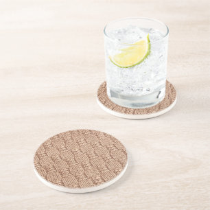 Bubble Knit Stitch Pattern by Shirley Taylor Coaster