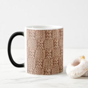 Bubble Knit Stitch Pattern by Shirley Taylor Color Morph Mug