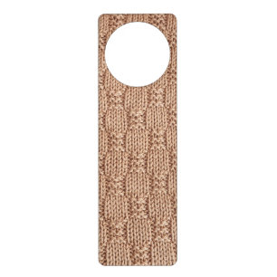 Bubble Knit Stitch Pattern by Shirley Taylor Door Hanger