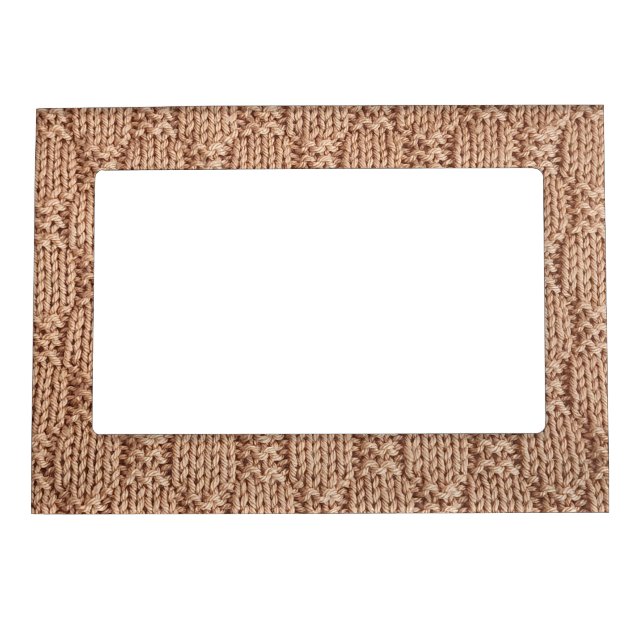 Bubble Knit Stitch Pattern by Shirley Taylor Magnetic Frame (Front)