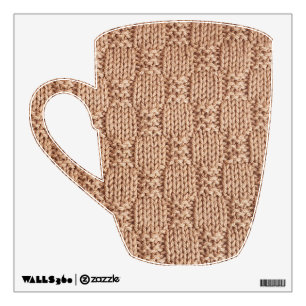 Bubble Knit Stitch Pattern by Shirley Taylor Wall Decal