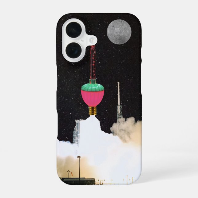 Bubble Light Launch Iphone Case (Back)