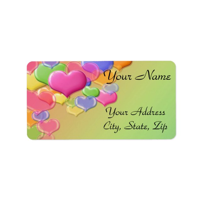 Bubble Love Label (Front)