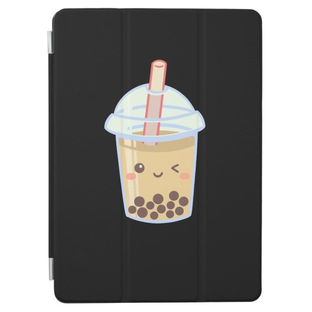 Bubble Milk Tea Boba Cute iPad Air Cover (Front)