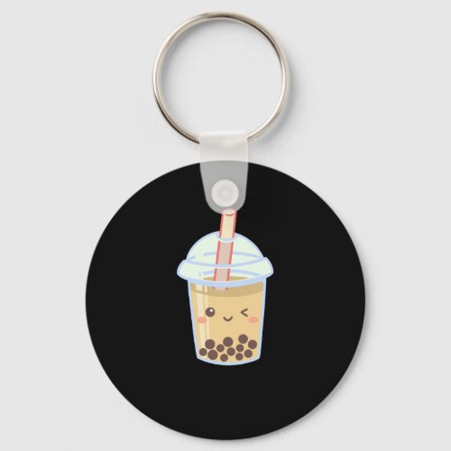 Bubble Milk Tea Boba Cute Keychain