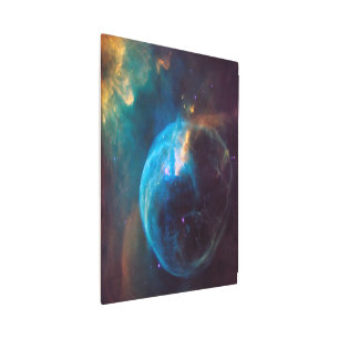 Bubble Nebula Space Astronomy Cosmic Metal Print