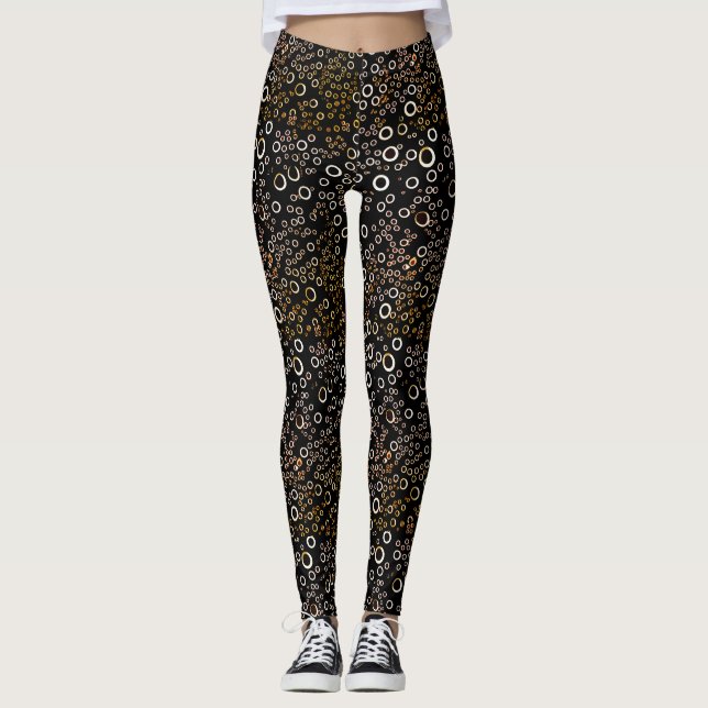 Bubble Pattern Leggings (Front)