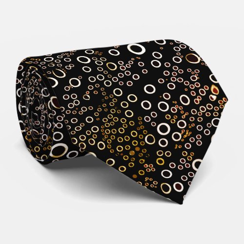 Bubble Pattern Neck Tie