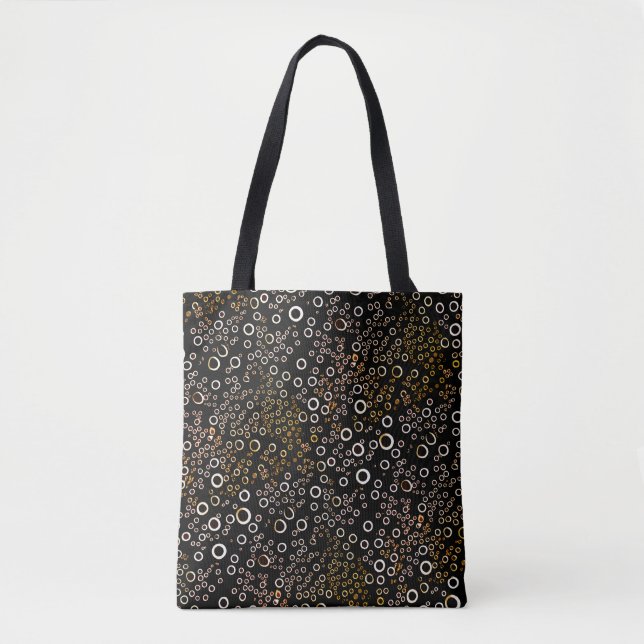 Bubble Pattern Tote Bag (Front)
