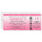 Bubble Pink Ticket Customizable Birthday