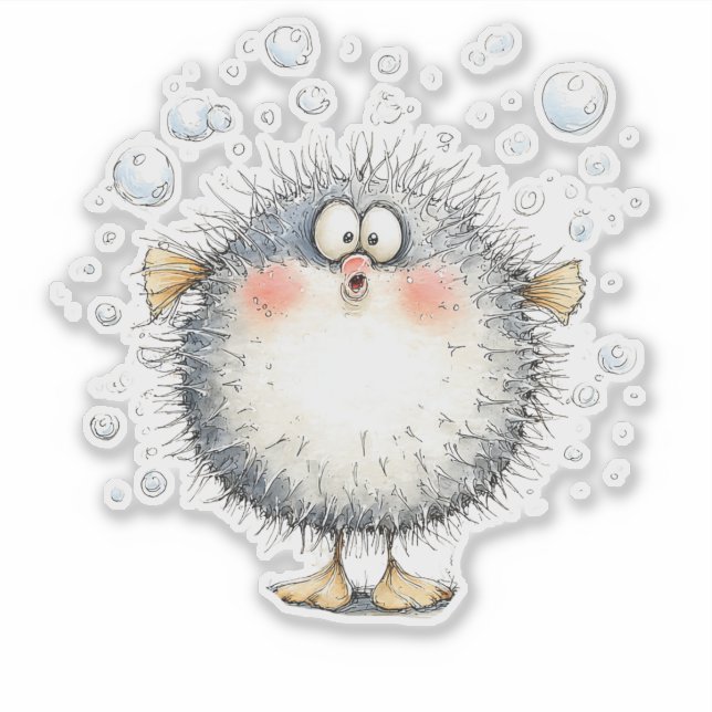 Bubble Puff Sticker (Front)