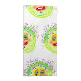 Bubble Smile Meemogie Emoji Art Cloth Napkin