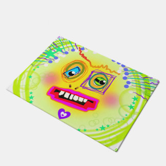 Bubble Smile Meemogie Emoji Art Doormat