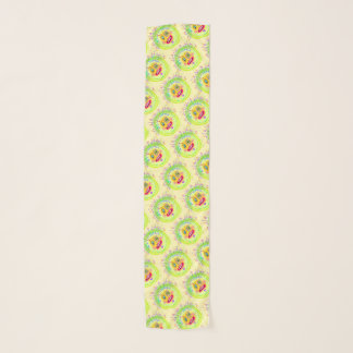 Bubble Smile Meemogie Emoji Art Scarf