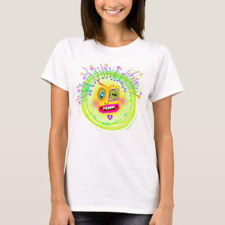 Bubble Smile Meemogie Emoji Art T-Shirt