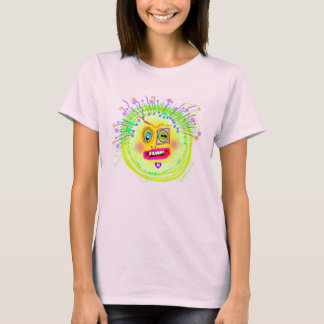 Bubble Smile Meemogie Emoji Art T-Shirt