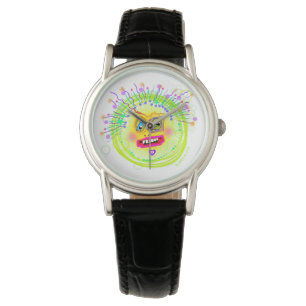 Bubble Smile Meemogie Emoji Art Watch