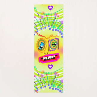 Bubble Smile Meemogie Emoji Art Yoga Mat
